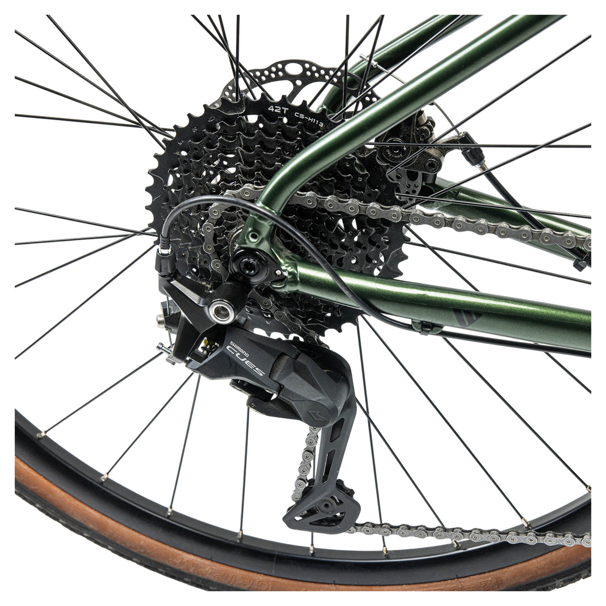 Welt Voyager 1.0 Swamp Green Gravel Bike