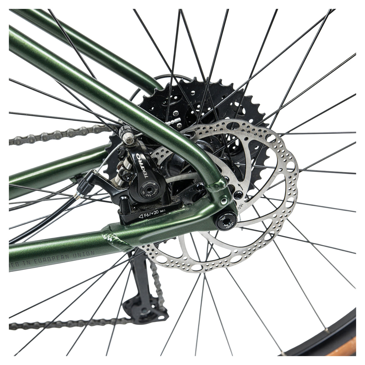 Welt Voyager 1.0 Swamp Green Gravel Bike