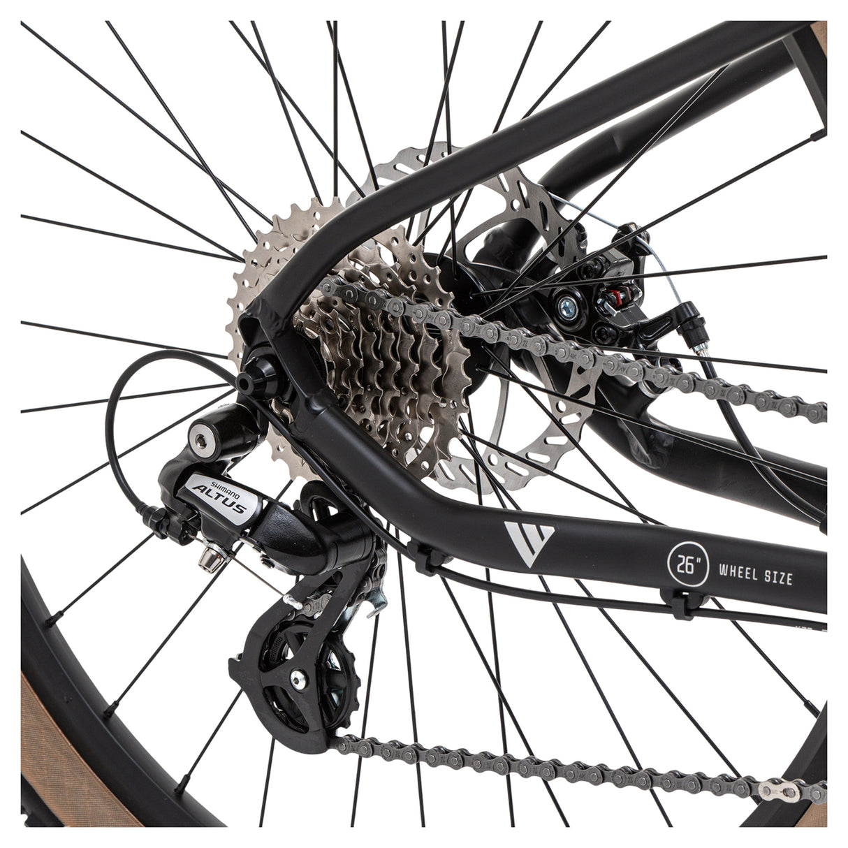 Children's Bike Welt Yourock 1.0 26 MD Dark Green