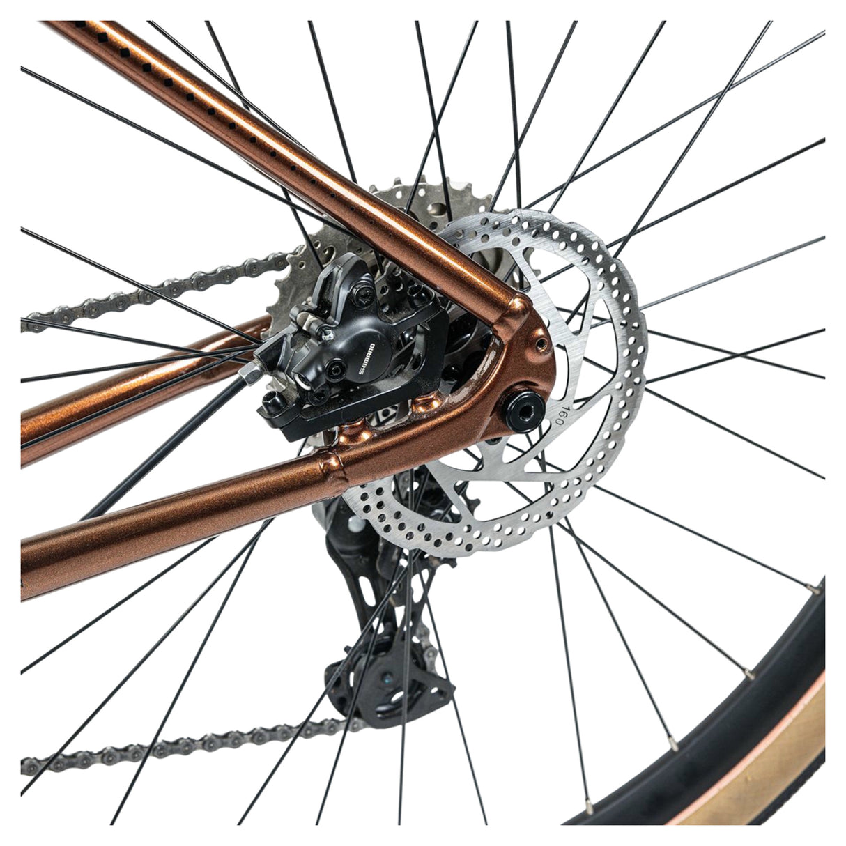 Welt Stroke 2 Bronze Urban Hybrid Bike