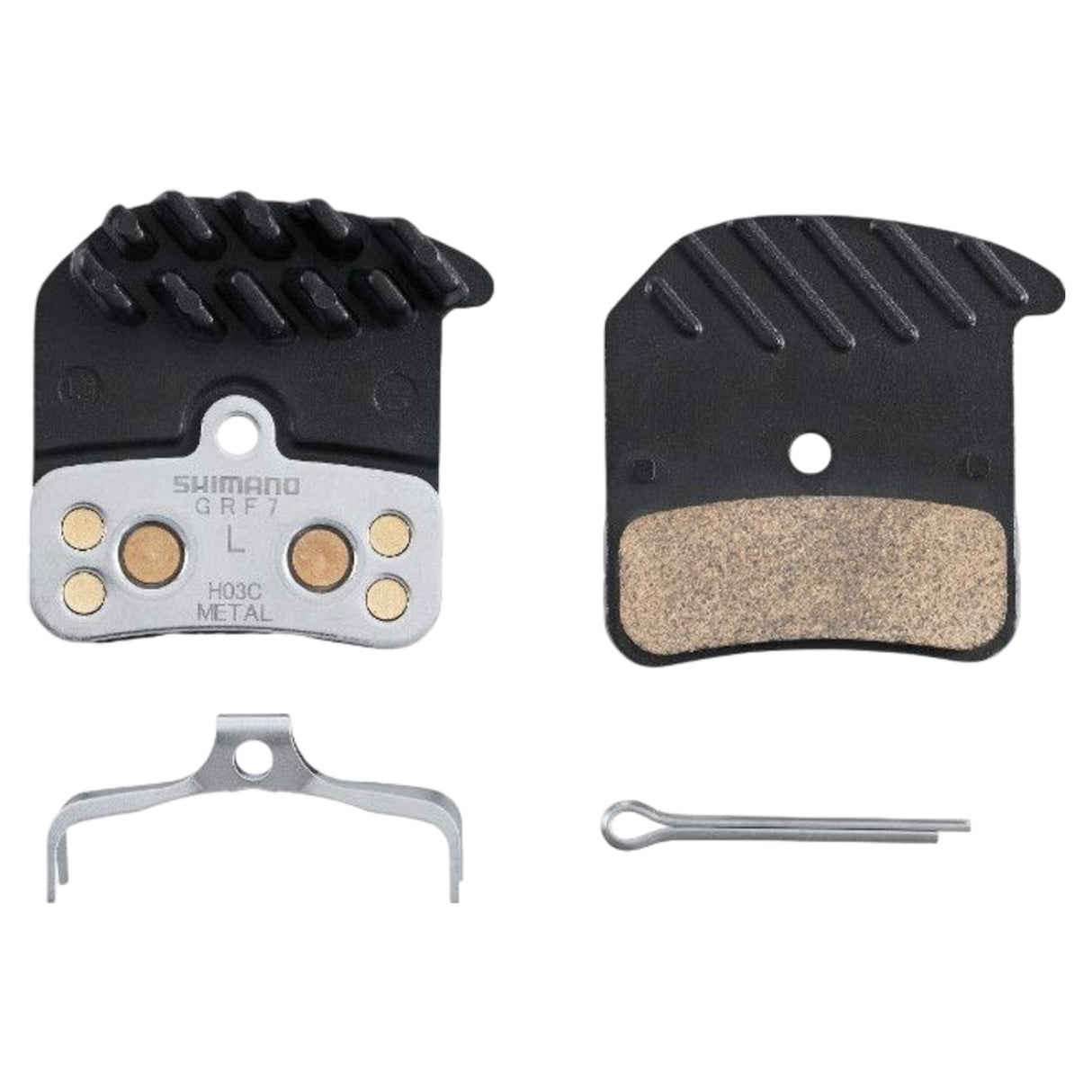 Plaquettes Shimano Métallique H03C