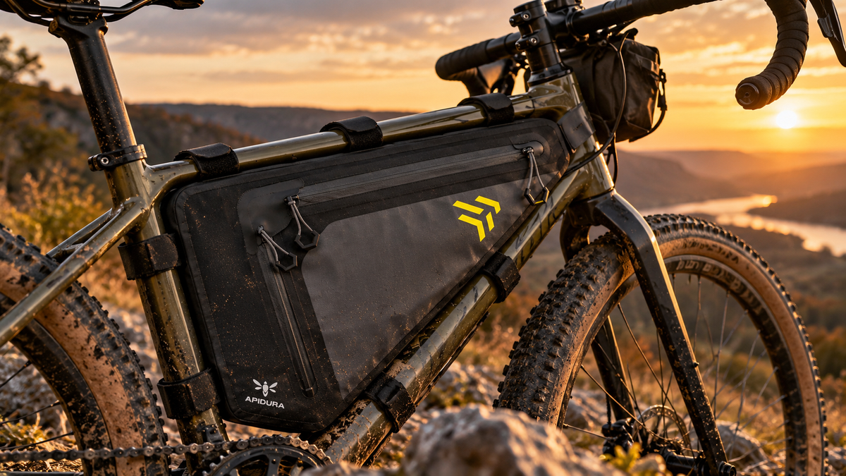 APIDURA BACKCOUNTRY FULL FRAME PACK 4L : LA SACOCHE DE CADRE POUR LE BIKEPACKING