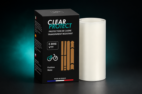 Protection Cadre VTT Électrique CLEAR PROTECT – Film Transparent Anti-Rayures