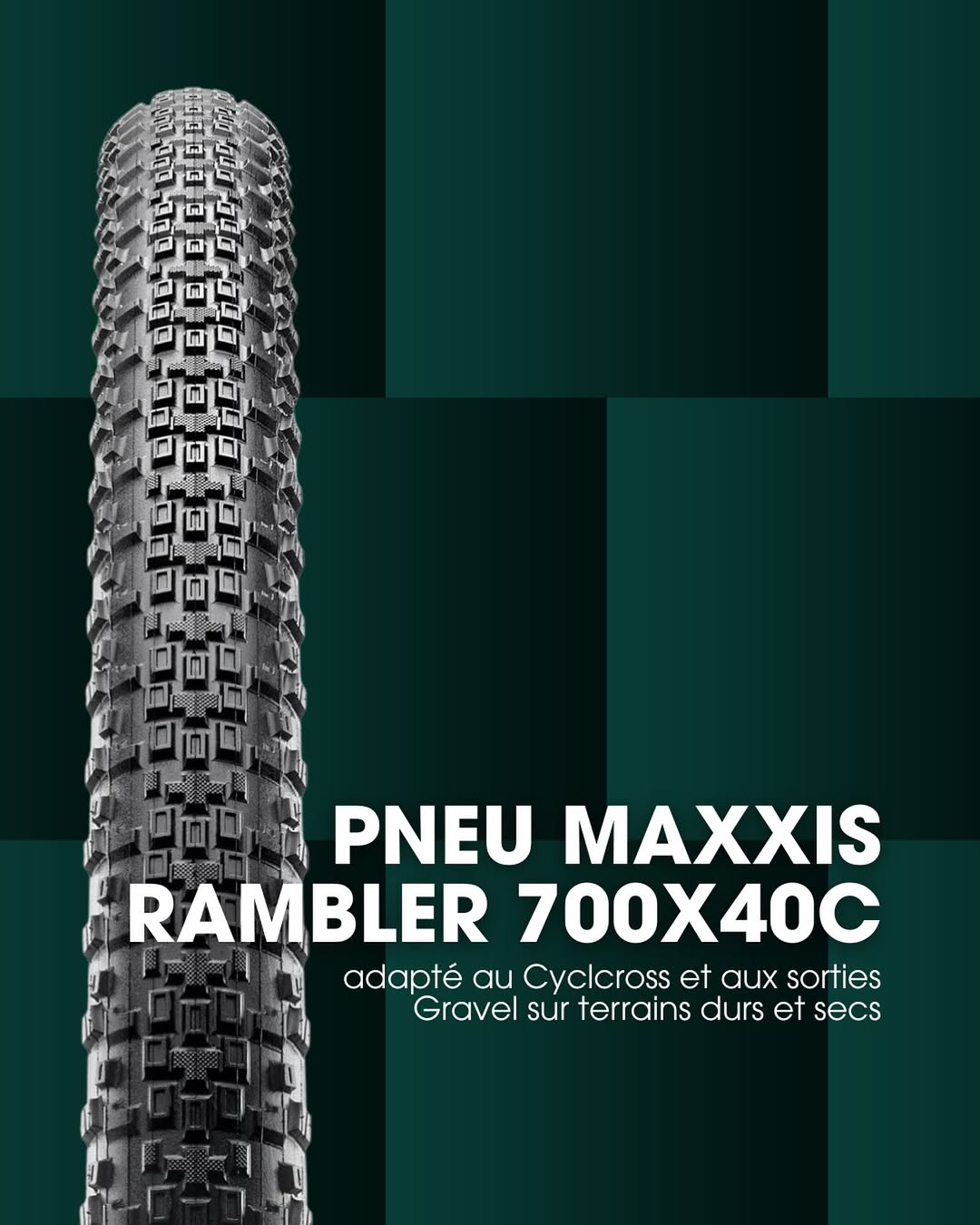 PNEU MAXXIS RAMBLER 700x40C SILKSHIELD - maintenant en stock chez Routes and Roads pour seulement 67€ !