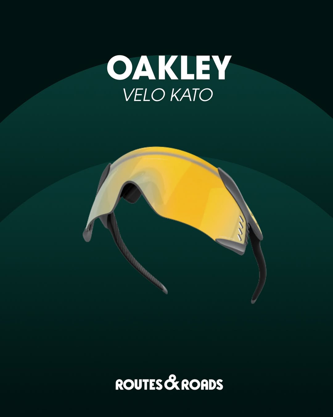 Lunettes de cyclisme Oakley Kato – le modèle phare.