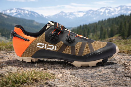 Chaussures de vélo Sidi Aeron Marron Jojoba chez Routes &amp; Roads