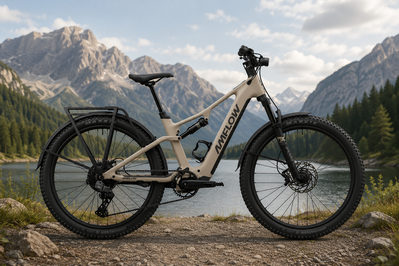 Le VTT électrique AMFLOW TL Carbon 2026 arrive bientôt chez Routes & Roads