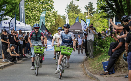 Une course unique avec des vélos… Vélib’