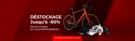 GRAND DESTOCKAGE! 🔥 Des grandes marques, des prix réduits et tout ce qu’il faut pour rouler avec plaisir.&nbsp;