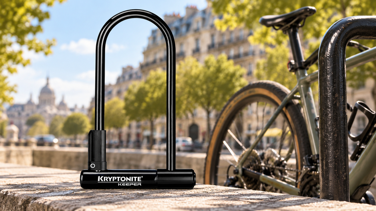 KRYPTONITE ORIGINAL KEEPER 12 LS : UN ANTIVOL EN U PRATIQUE POUR PROTÉGER SON VÉLO AU QUOTIDIEN