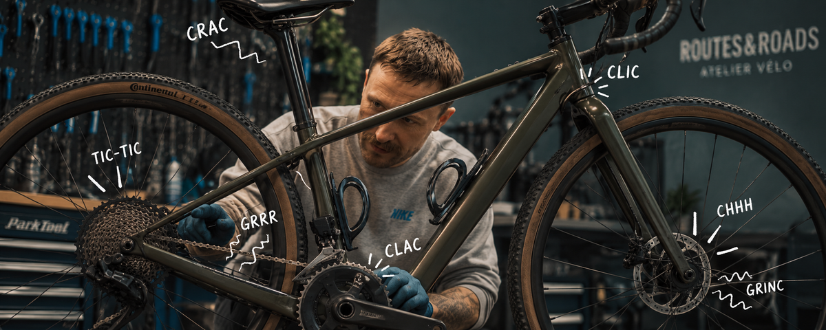 VOTRE VÉLO FAIT DU BRUIT ? 7 BRUITS À NE PAS IGNORER