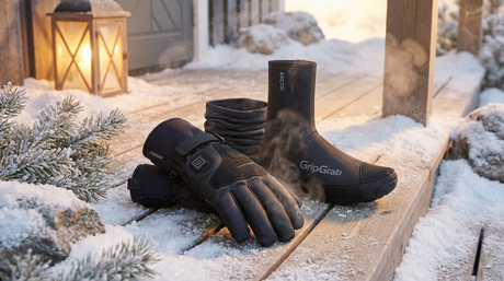 Сollection hiver pour cyclistes : vestes thermiques, collants et maillots isolants, gants et bonnets chauds