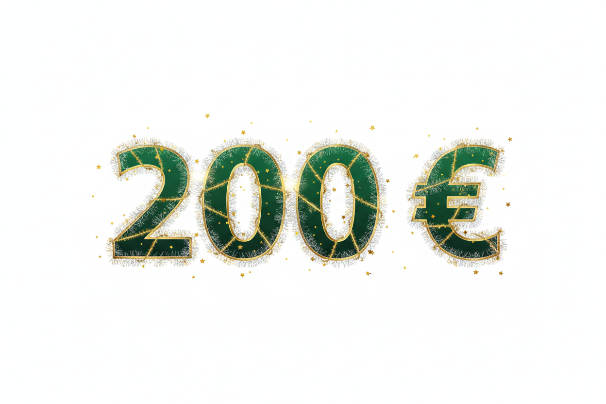 à moins de 200 €
