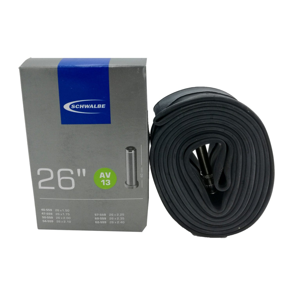 Schwalbe MTB 26" AV13 Schrader 40 mm (1.5 - 2.4) inner tube