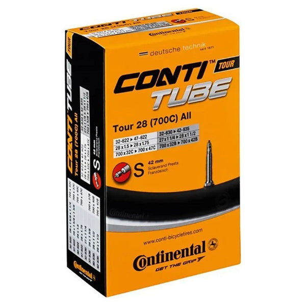Chambre à air Continental Tour 28”/700x32-47 Presta 42