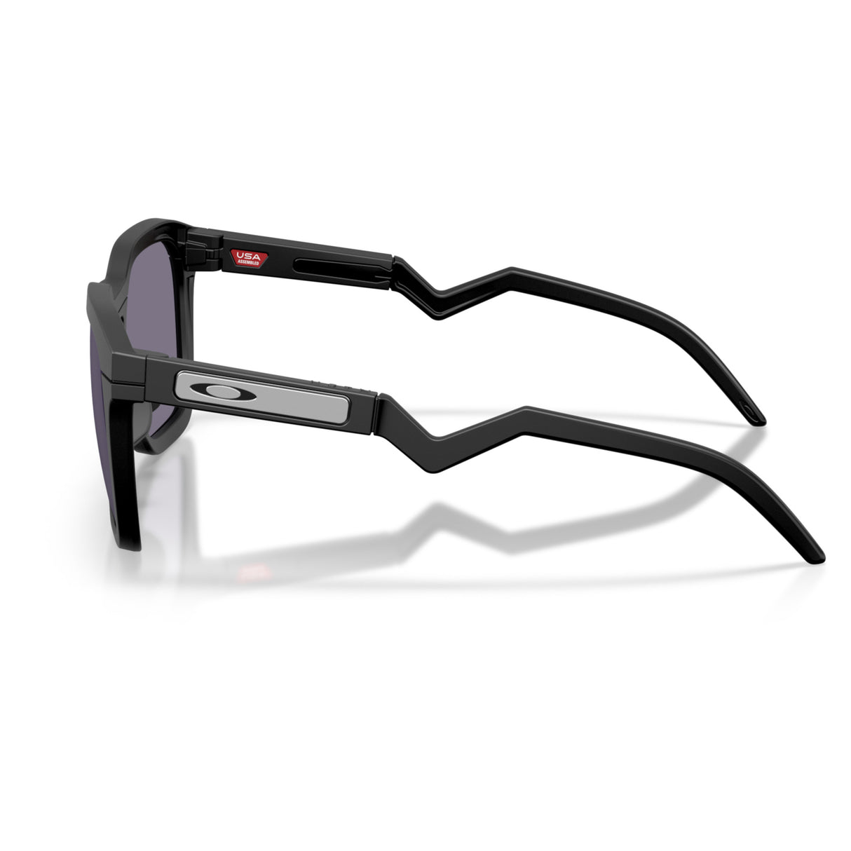 Lunettes Oakley HSTN SQ Monture Matte Black/Prizm Grey