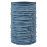 BUFF Merino Lightweight Lake Blue Neck Warmer