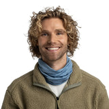 BUFF Merino Lightweight Lake Blue Neck Warmer