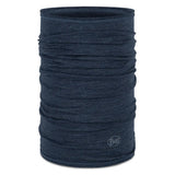 BUFF Merino Lightweight Blue Neck Warmer