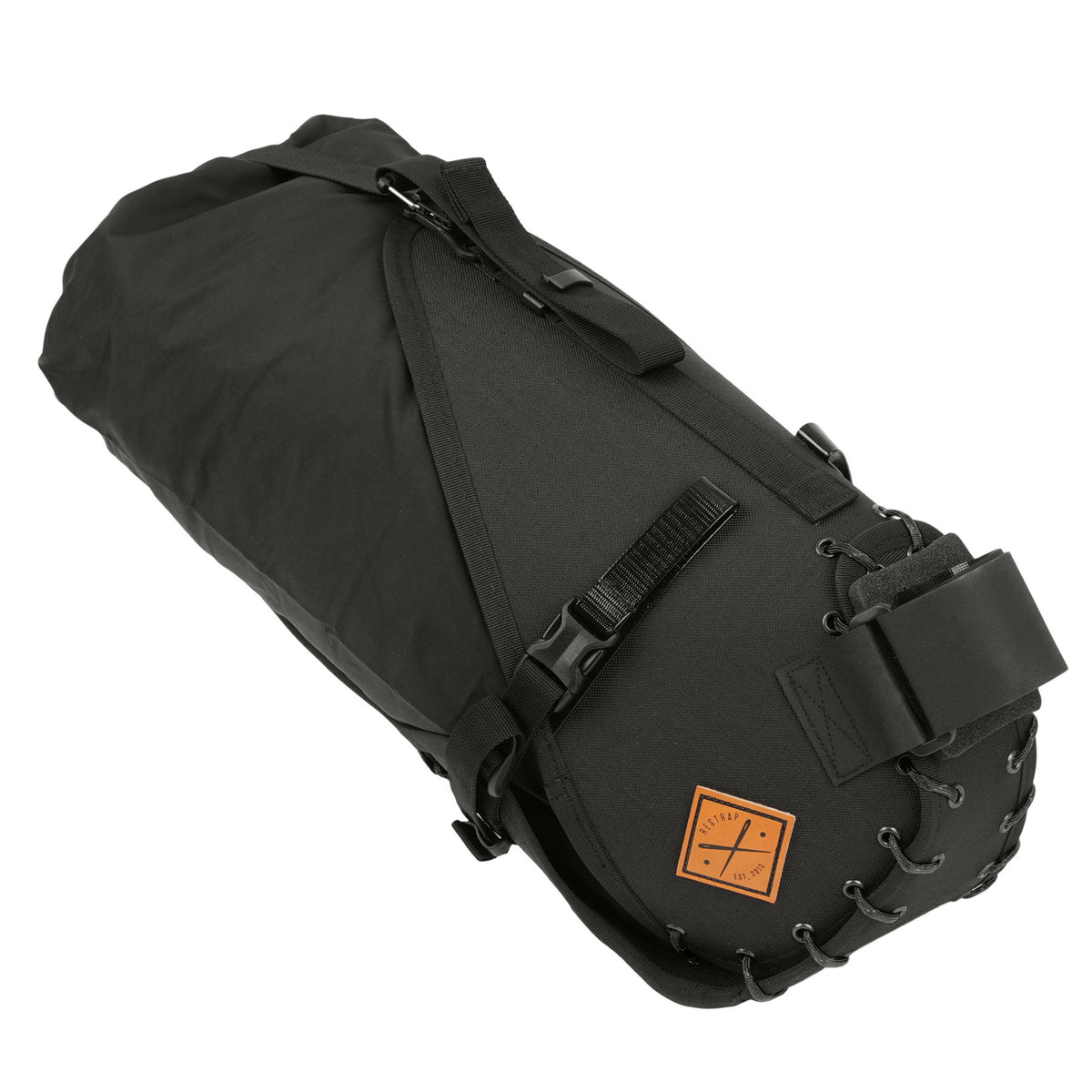 Restrap 14L Black Saddlebag with Waterproof Bag