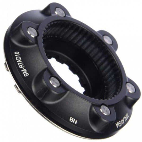 Adaptateur de rotor Shimano pour disque 6 trous sur moyeu Center-Lock (axe 15/20 mm)