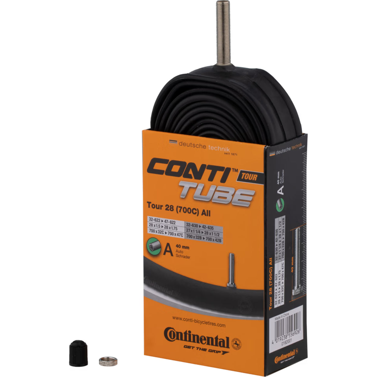 Chambre à air Continental Tour 28" 700x32-47 Schrader 40 mm