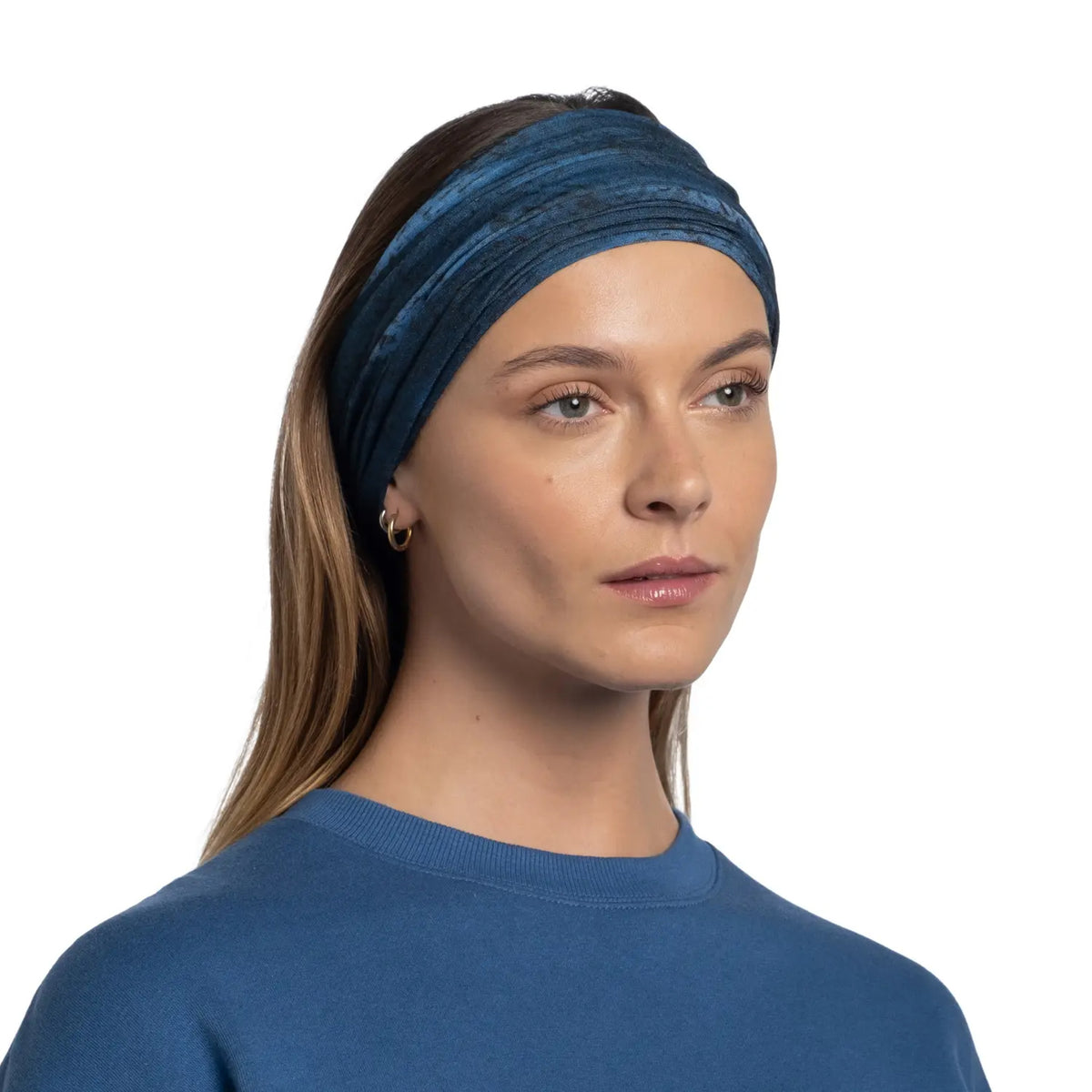 Neck warmer BUFF Original EcoStretch Sineb Night Blue