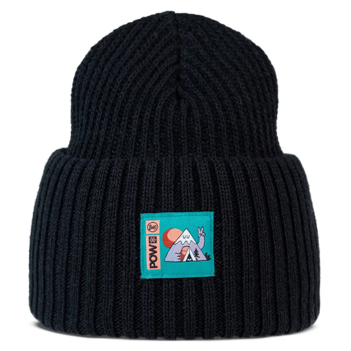 Beanie BUFF Knitted Black by Turbo Bambi