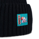 Beanie BUFF Knitted Black by Turbo Bambi