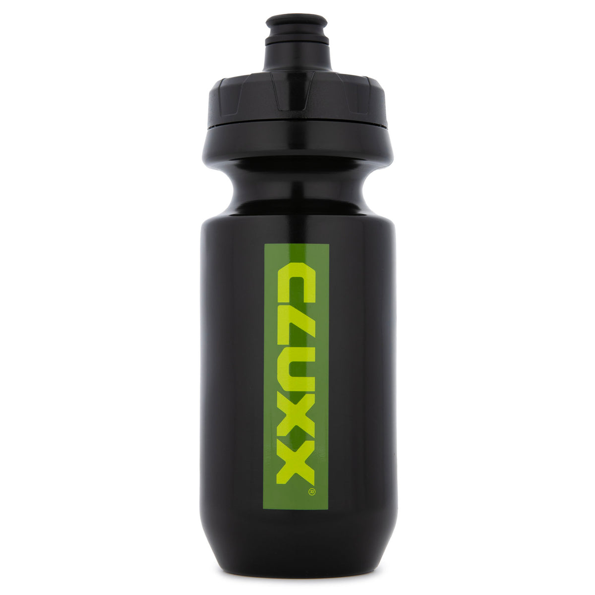 Bidon de vélo CLUXX Ergo 550 Fast Flow Noir/Vert