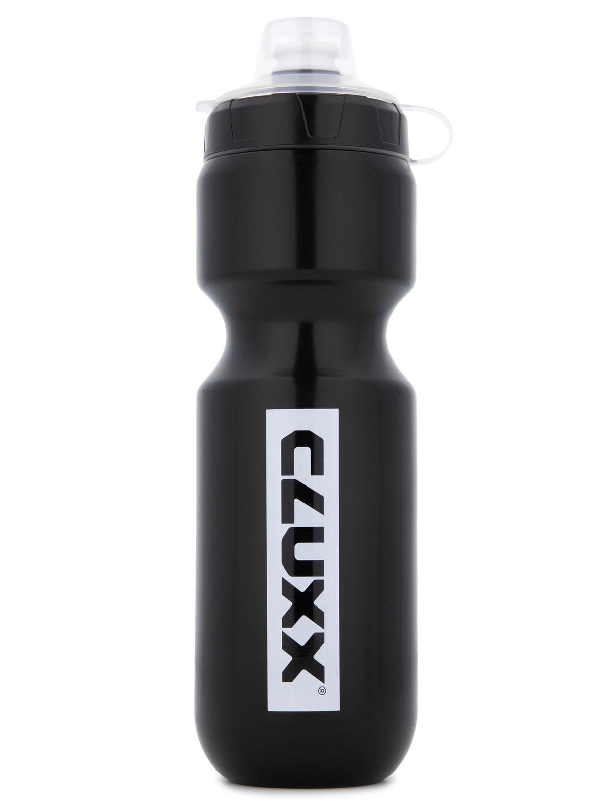 Bidon de vélo CLUXX Ergo 750 Noir/Blanc