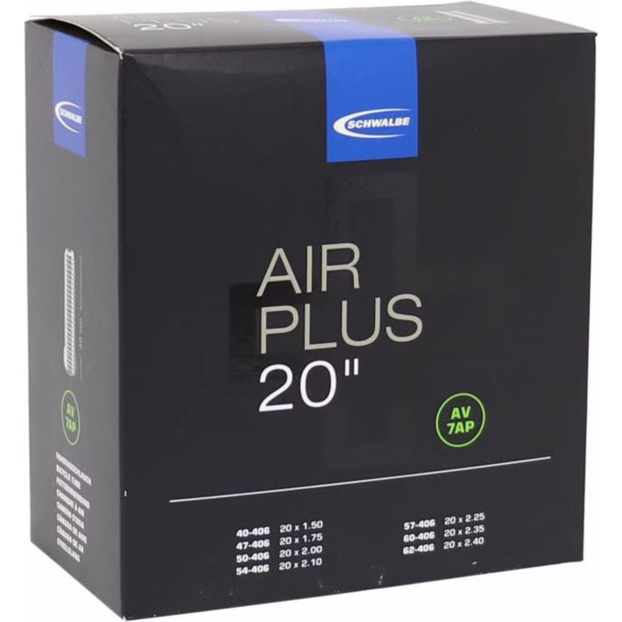 Chambre à air Schwalbe AV7 20'' Schrader 40 mm
