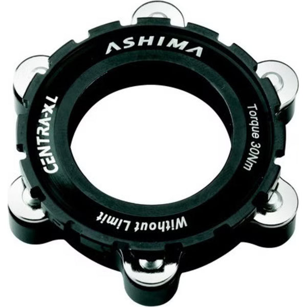 Adaptateur Ashima Center-Lock 6 Trous XL Noir