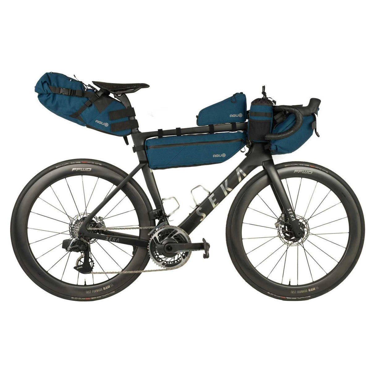 Sacoche de cadre AGU Venture 0,7L Steel Blue