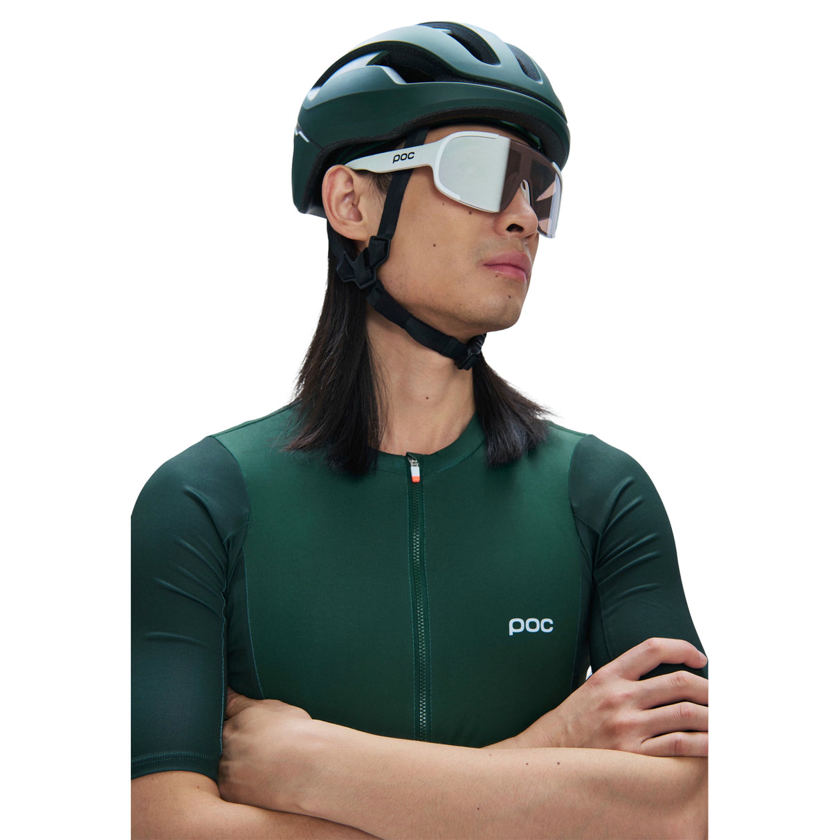 Maillot homme POC Cadence Pargasite Green
