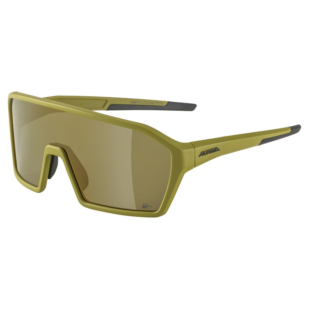 Lunettes Alpina RAM Q-Lite Noir/Bleu Mirror