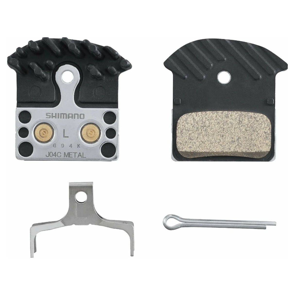 Plaquettes Shimano Métalliques J04C-MF