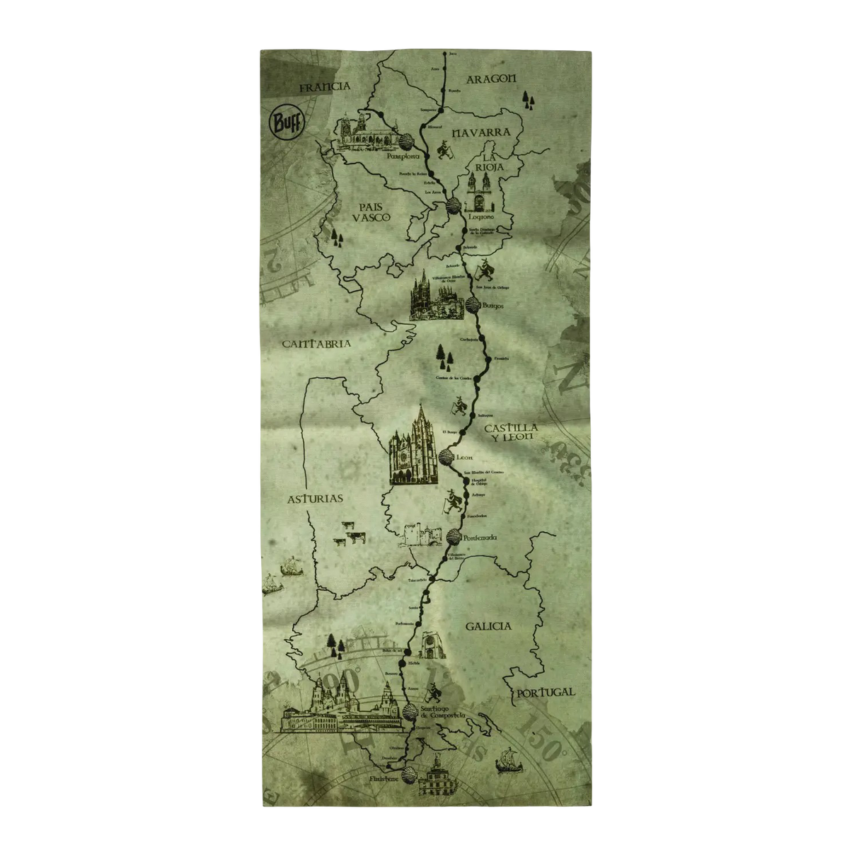 Tour de cou BUFF CoolNet Frances