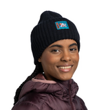 Beanie BUFF Knitted Black by Turbo Bambi