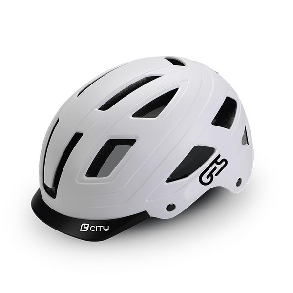 Casque de vélo GES CITY Blanche