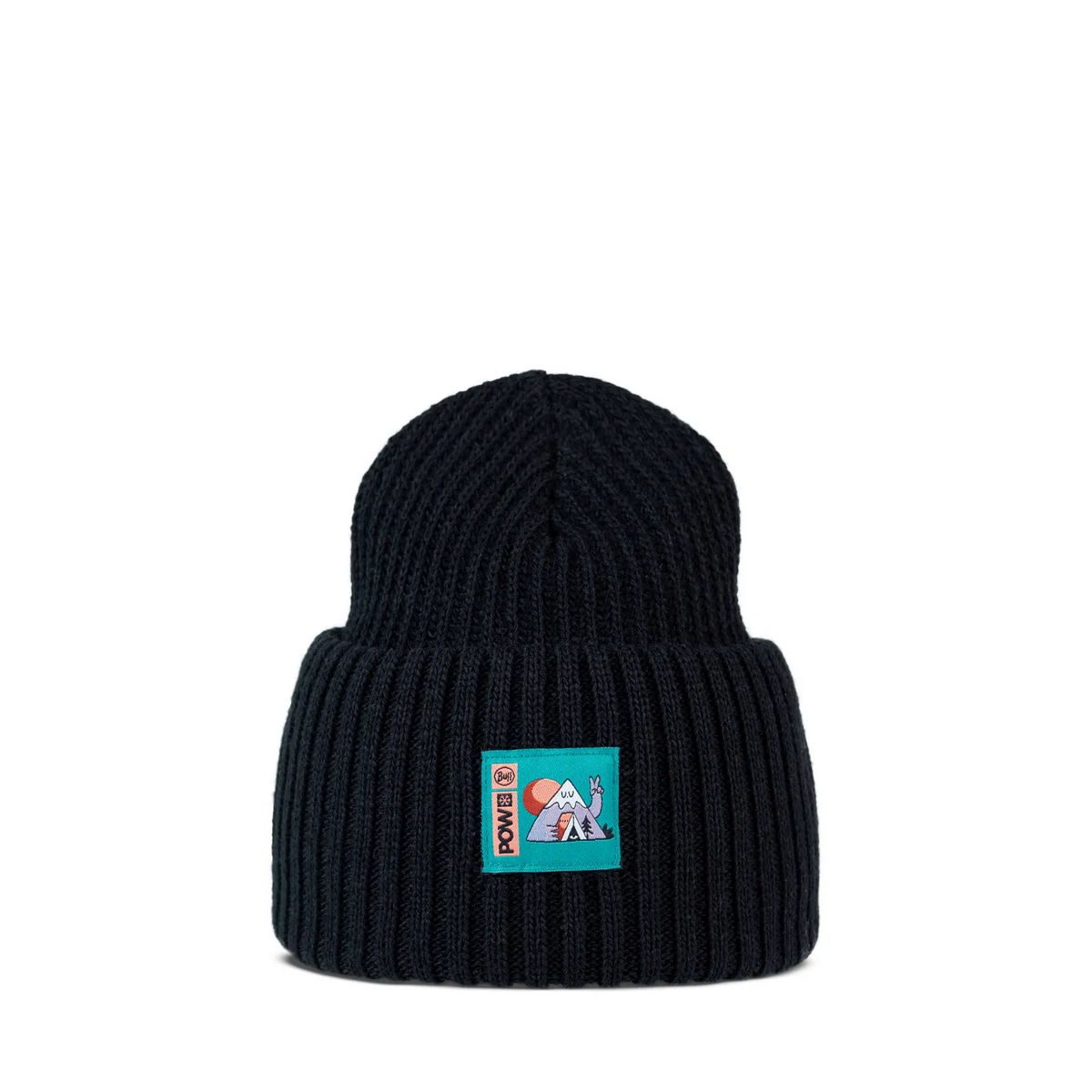 Beanie BUFF Knitted Black by Turbo Bambi