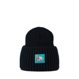 Beanie BUFF Knitted Black by Turbo Bambi