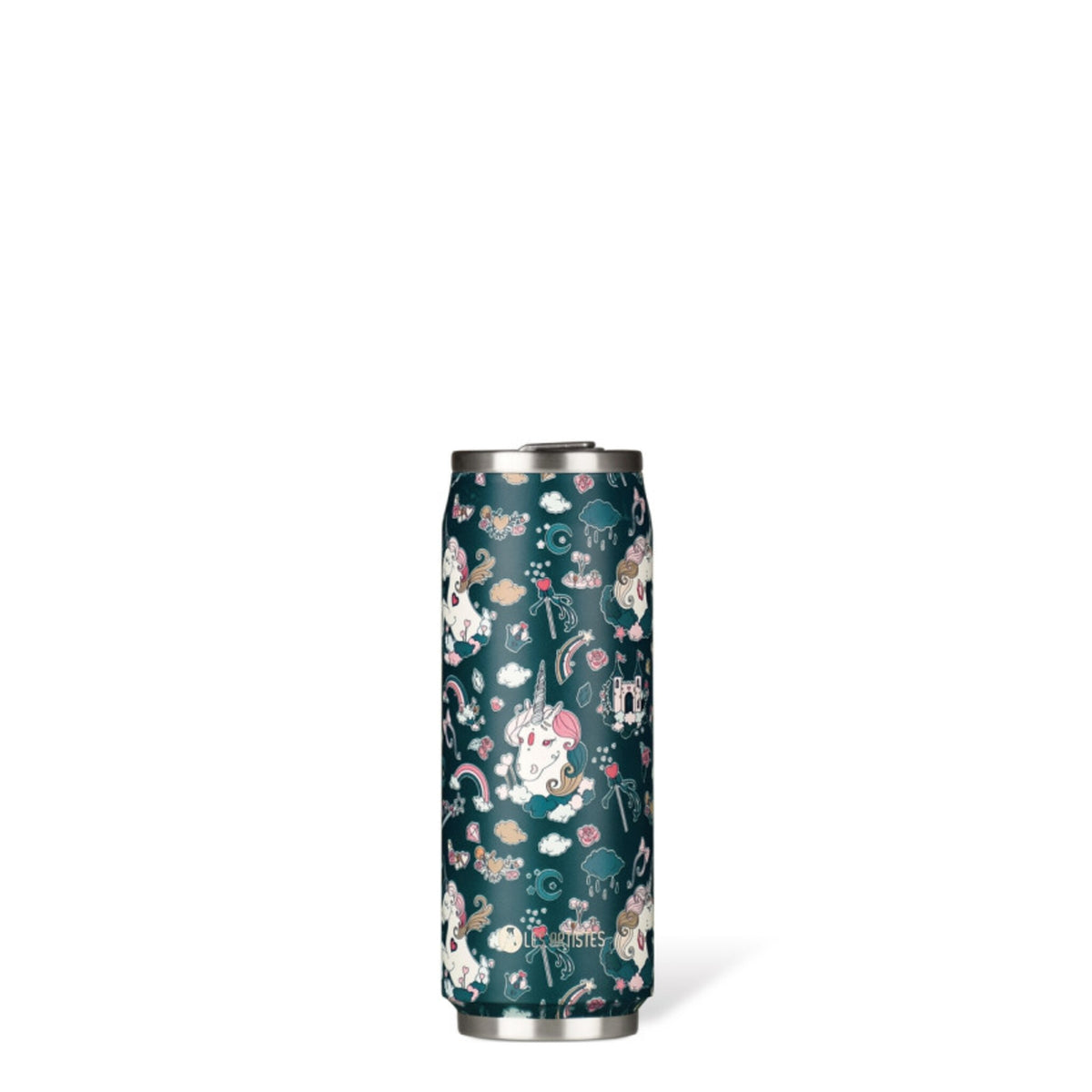Canette isotherme Les Artistes Licorne Nuit/Unicorn Night 500ml