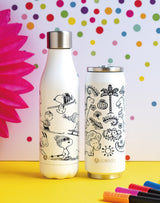 Canette isotherme Les Artistes Creative Dino 500ml