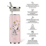 Canette isotherme Les Artistes Enjoy Snoopy 500ml