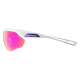 Lunettes ALPINA NYLOS HR White-Purple / Ceramic Mirror Purple