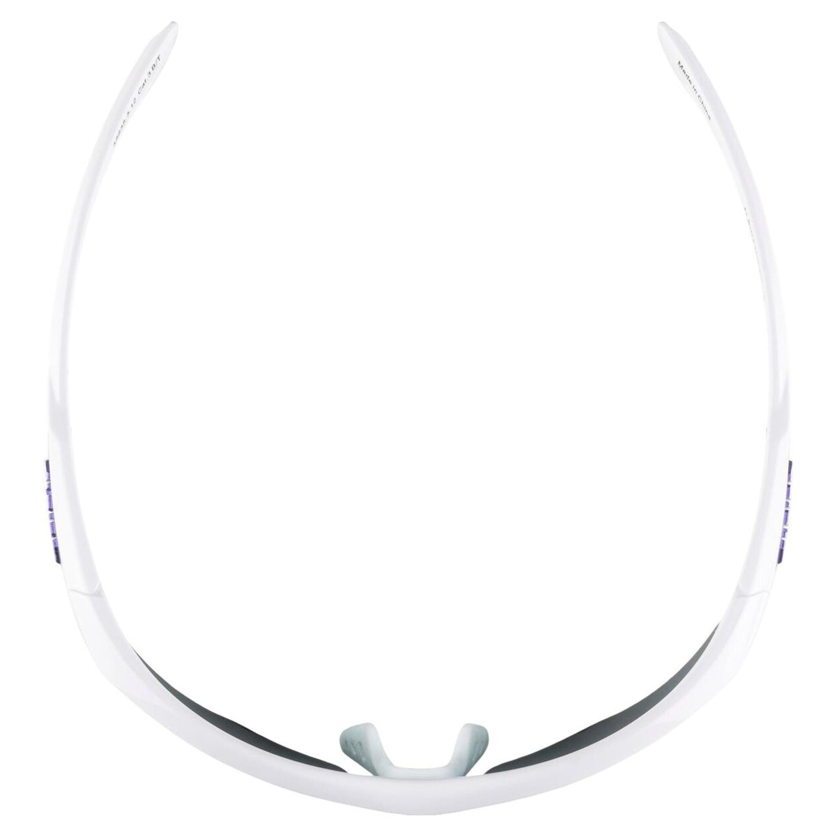 Lunettes ALPINA NYLOS HR White-Purple / Ceramic Mirror Purple