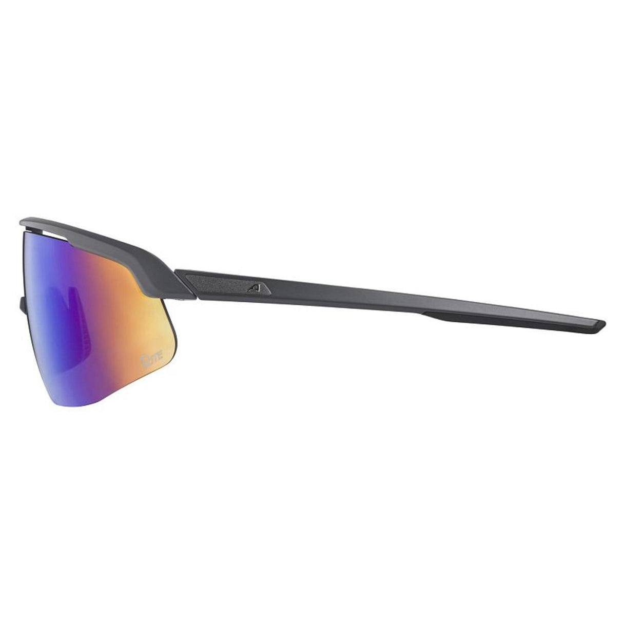 Lunettes Alpina Turbo Pro Q-Lite Midnight-Grey Matt/Mirror Green