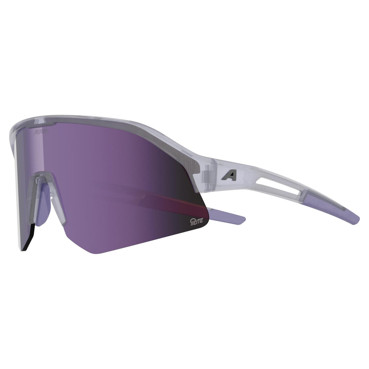 Lunettes ALPINA SONIC HR M Lilac-Tran Gloss Q-Lite Lilac