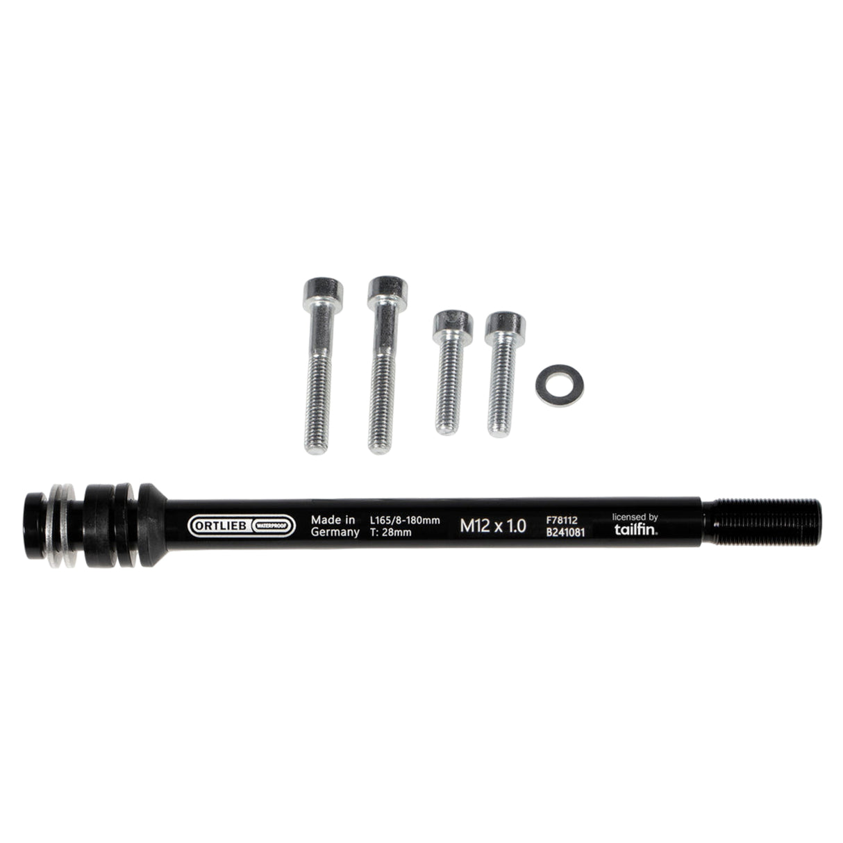 Adaptateur pour axe Ortieb Thru Axle M6-Connector